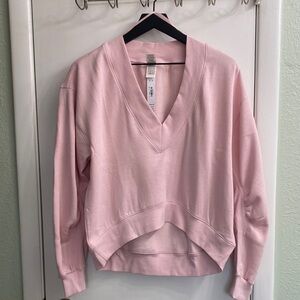PINK Victoria's Secret Soft Pink V-Neck Sweater